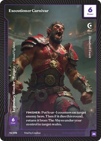 Executioner Carnivar (Mythic)