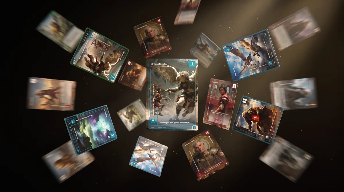 A burst of rare Wonders cards