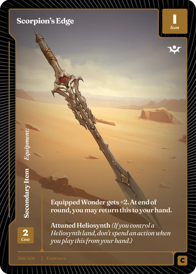 Heliosynth card