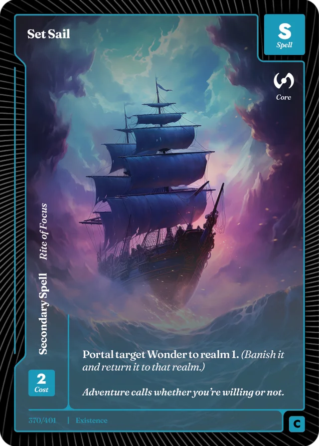 Portal card example