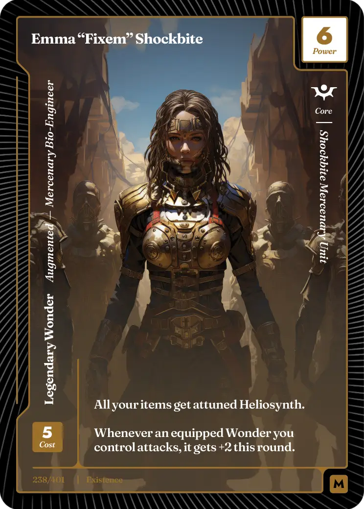 Emma Fixem Shockbite card