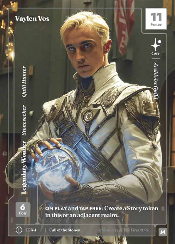Vaylen Vos formless foil card
