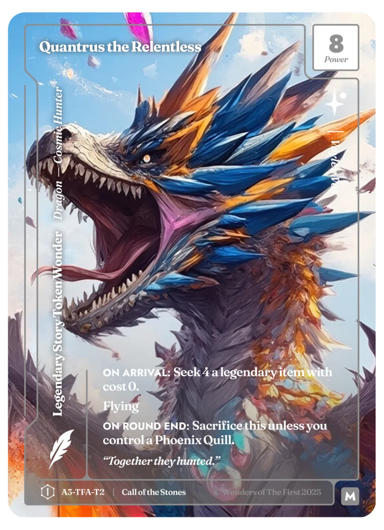 Quantrus the Relentless card