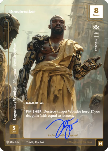Jon Jones card