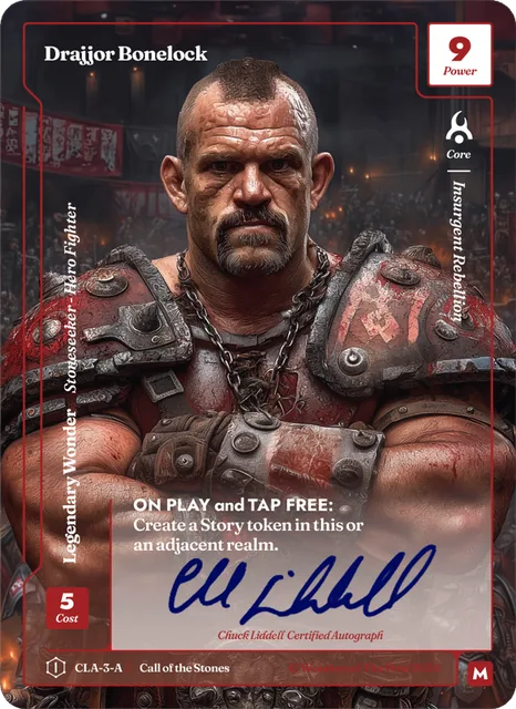Chuck Liddell card