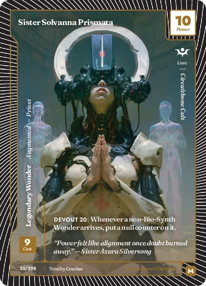 Sister Solvanna Prismata, Classic Foil
