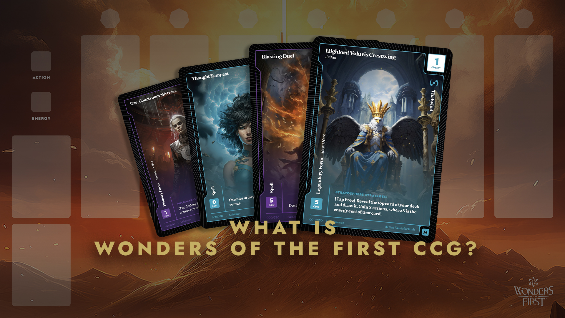 What is Wonders of The First Collectible Card Game